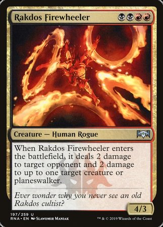 Rakdos Firewheeler [Ravnica Allegiance] | Exor Games New Glasgow
