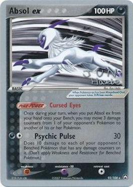 Absol ex (92/108) (Flyvees - Jun Hasebe) [World Championships 2007] | Exor Games New Glasgow