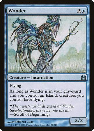 Wonder [Commander 2011] | Exor Games New Glasgow