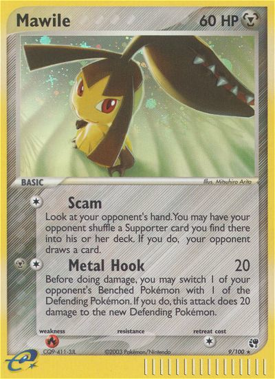 Mawile (9/100) [EX: Sandstorm] | Exor Games New Glasgow