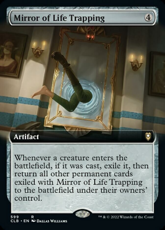 Mirror of Life Trapping (Extended Art) [Commander Legends: Battle for Baldur's Gate] | Exor Games New Glasgow