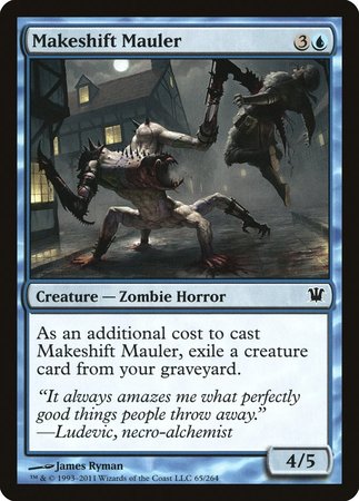 Makeshift Mauler [Innistrad] | Exor Games New Glasgow