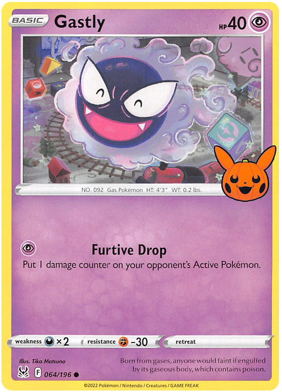 Gastly (064/196) [Trick or Trade 2023] | Exor Games New Glasgow