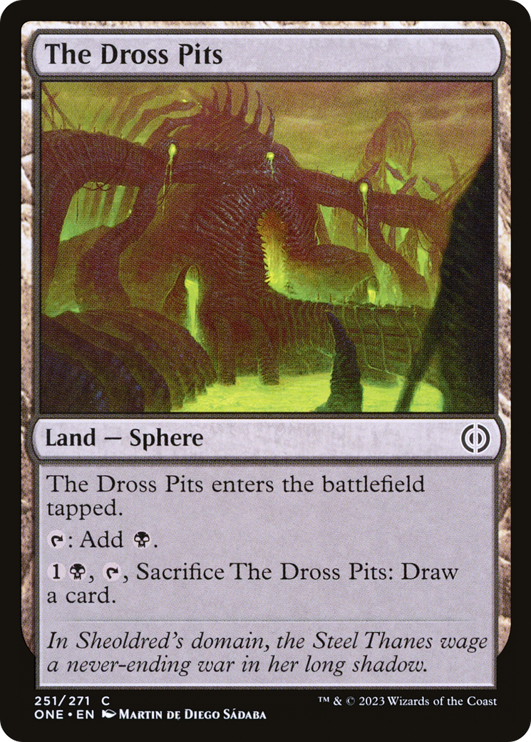 The Dross Pits [Phyrexia: All Will Be One] | Exor Games New Glasgow