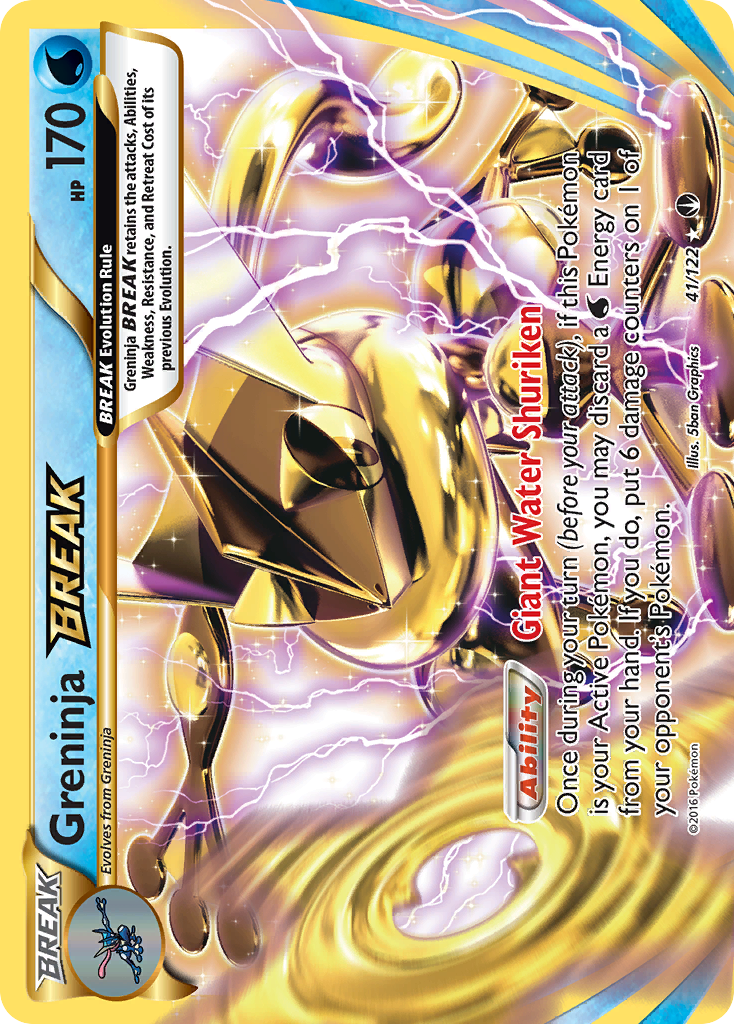 Greninja BREAK (41/122) [XY: BREAKpoint] | Exor Games New Glasgow