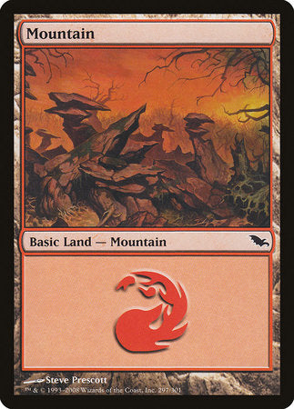 Mountain (297) [Shadowmoor] | Exor Games New Glasgow