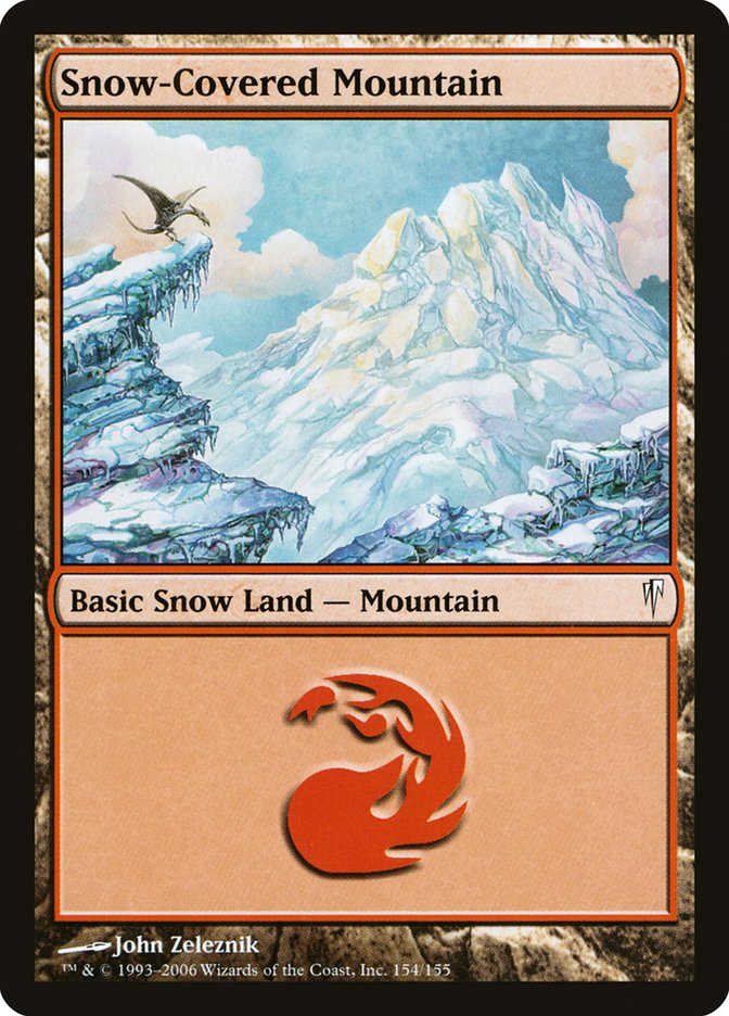 Snow-Covered Mountain [Coldsnap] | Exor Games New Glasgow