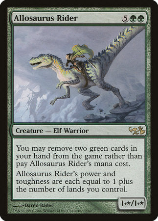 Allosaurus Rider [Duel Decks: Elves vs. Goblins] | Exor Games New Glasgow