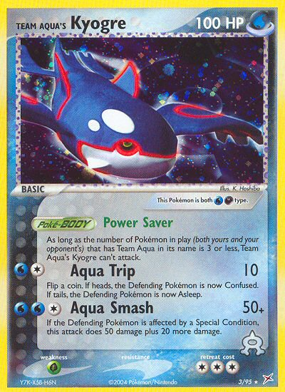 Team Aqua's Kyogre (3/95) [EX: Team Magma vs Team Aqua] | Exor Games New Glasgow