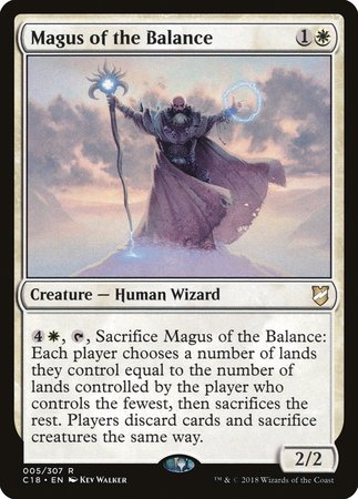 Magus of the Balance [Commander 2018] | Exor Games New Glasgow