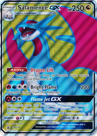 Salamence GX (SM139) (Jumbo Card) [Sun & Moon: Black Star Promos] | Exor Games New Glasgow