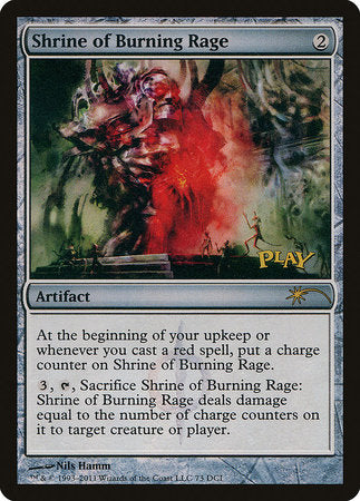 Shrine of Burning Rage [Wizards Play Network 2011] | Exor Games New Glasgow