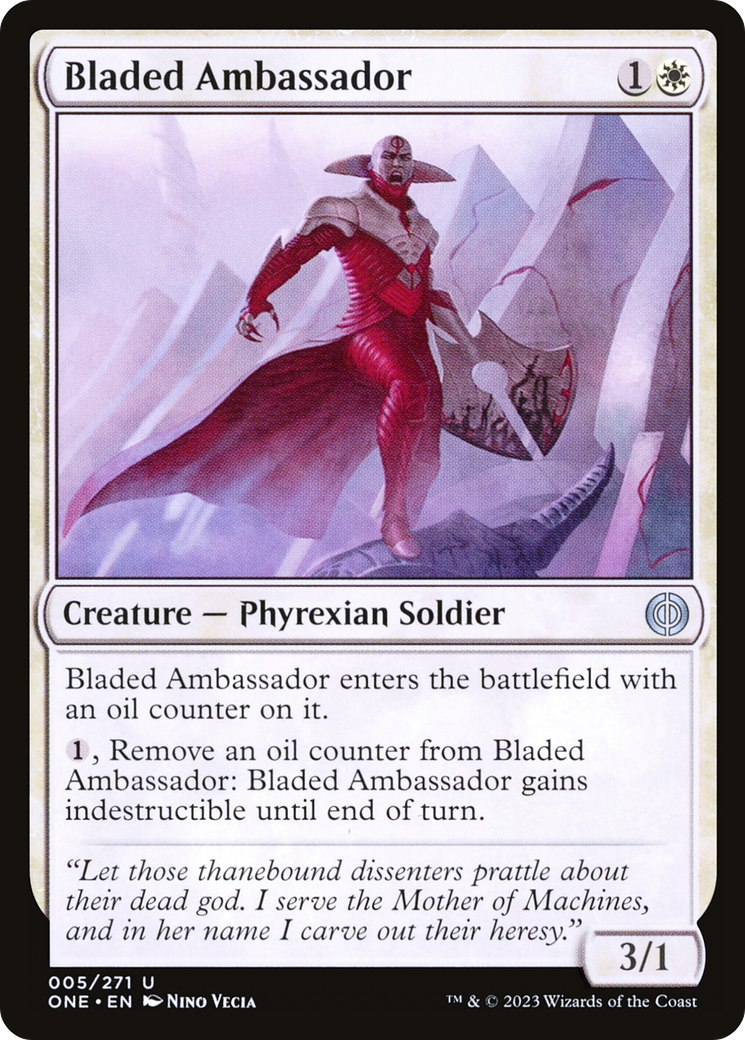 Bladed Ambassador [Phyrexia: All Will Be One] | Exor Games New Glasgow