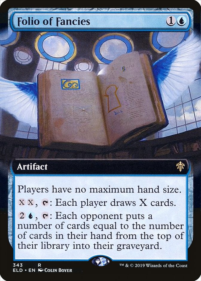 Folio of Fancies (Extended Art) [Throne of Eldraine] | Exor Games New Glasgow
