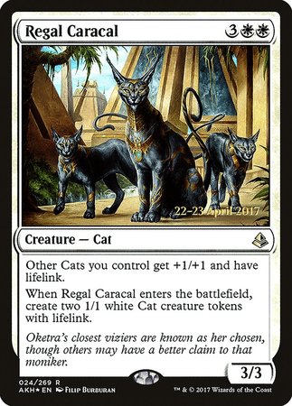 Regal Caracal [Amonkhet Promos] | Exor Games New Glasgow