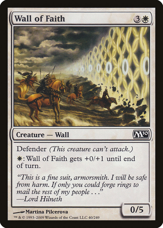 Wall of Faith [Magic 2010] | Exor Games New Glasgow