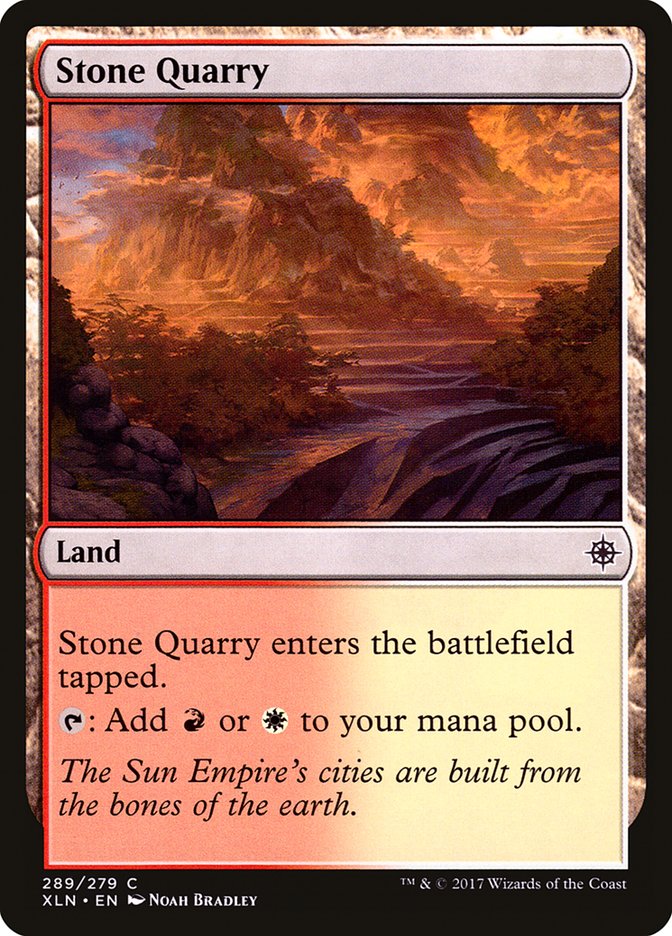 Stone Quarry [Ixalan] | Exor Games New Glasgow