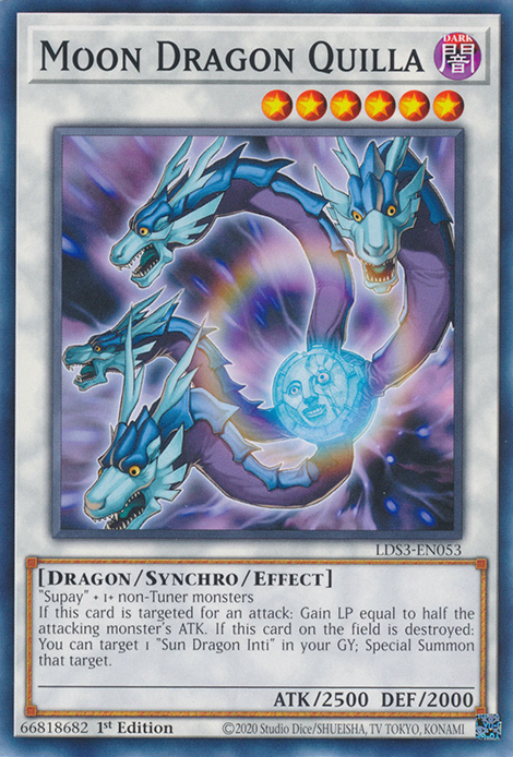 Moon Dragon Quilla [LDS3-EN053] Common | Exor Games New Glasgow