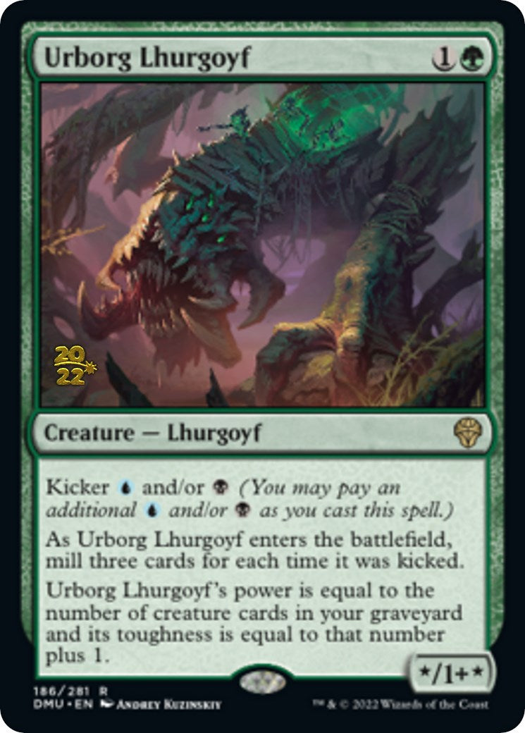 Urborg Lhurgoyf [Dominaria United Prerelease Promos] | Exor Games New Glasgow