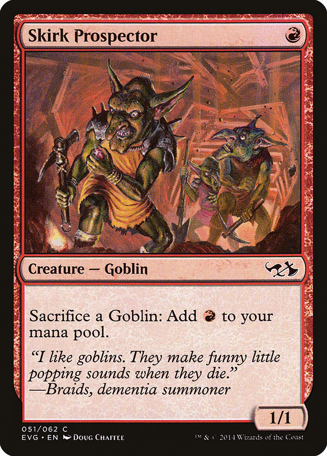 Skirk Prospector (Elves vs. Goblins) [Duel Decks Anthology] | Exor Games New Glasgow
