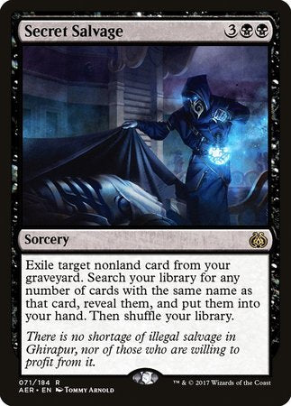 Secret Salvage [Aether Revolt] | Exor Games New Glasgow