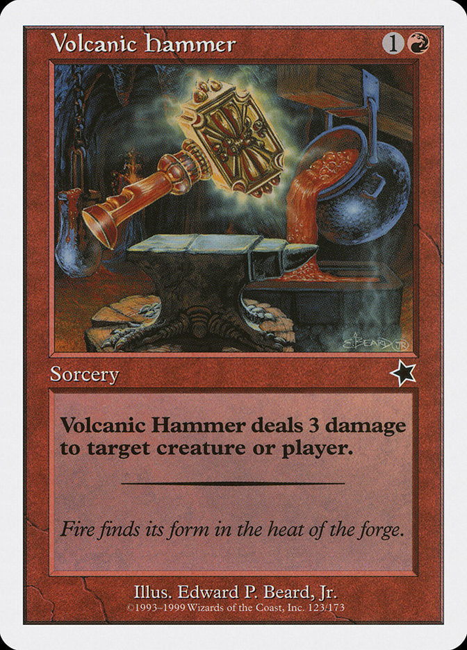 Volcanic Hammer [Starter 1999] | Exor Games New Glasgow