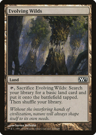 Evolving Wilds [Magic 2013] | Exor Games New Glasgow