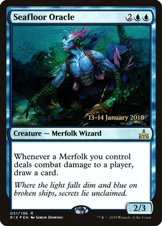 Seafloor Oracle [Rivals of Ixalan Promos] | Exor Games New Glasgow