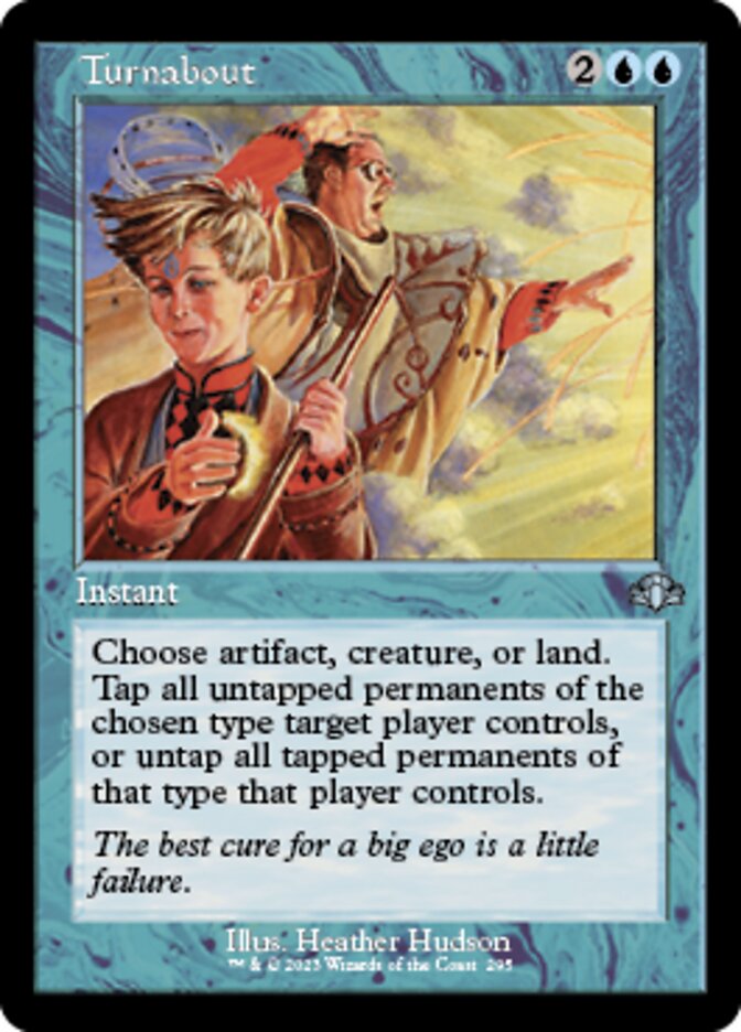 Turnabout (Retro) [Dominaria Remastered] | Exor Games New Glasgow