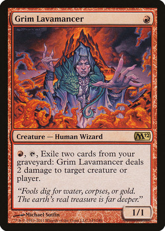 Grim Lavamancer [Magic 2012] | Exor Games New Glasgow