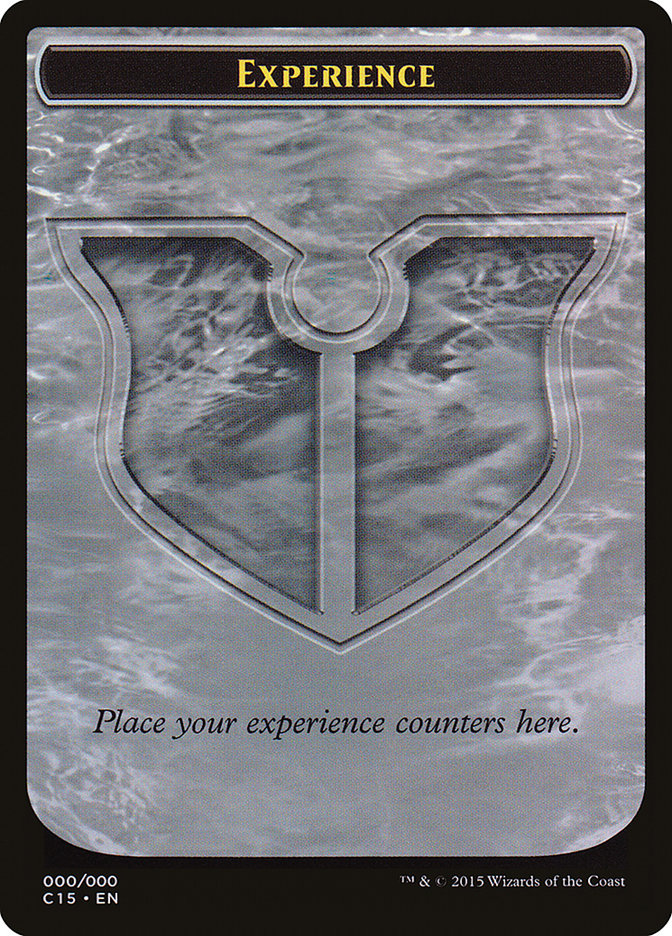 Experience // Experience Double-Sided Token [Commander 2015 Tokens] | Exor Games New Glasgow