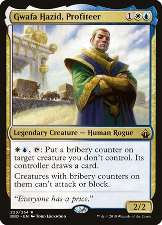 Gwafa Hazid, Profiteer [Battlebond] | Exor Games New Glasgow