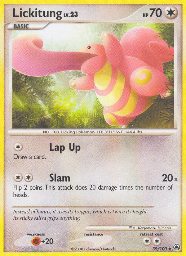 Lickitung (39/100) [Diamond & Pearl: Majestic Dawn] | Exor Games New Glasgow