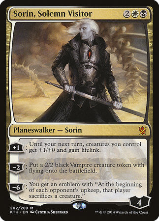 Sorin, Solemn Visitor [Khans of Tarkir] | Exor Games New Glasgow