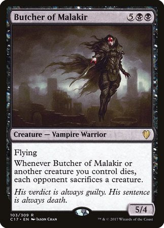 Butcher of Malakir [Commander 2017] | Exor Games New Glasgow