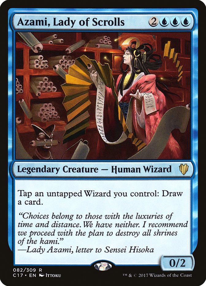 Azami, Lady of Scrolls [Commander 2017] | Exor Games New Glasgow