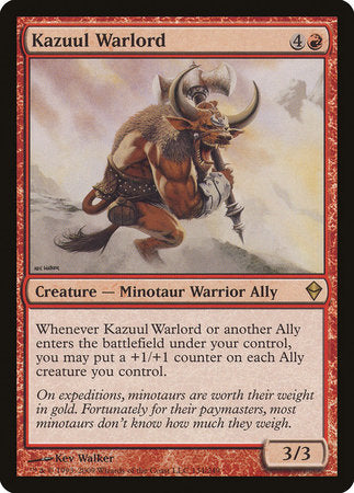 Kazuul Warlord [Zendikar] | Exor Games New Glasgow