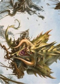 Canopy Baloth Art Card [Zendikar Rising Art Series] | Exor Games New Glasgow