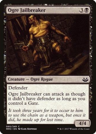 Ogre Jailbreaker [Modern Masters 2017] | Exor Games New Glasgow