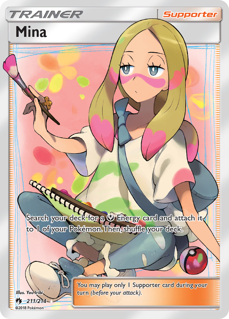 Mina (211/214) [Sun & Moon: Lost Thunder] | Exor Games New Glasgow