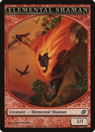 Elemental Shaman Token [Duel Decks: Jace vs. Chandra Tokens] | Exor Games New Glasgow