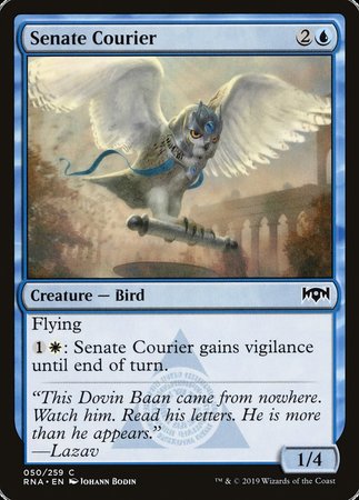 Senate Courier [Ravnica Allegiance] | Exor Games New Glasgow