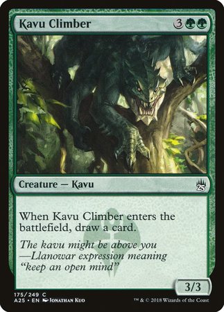 Kavu Climber [Masters 25] | Exor Games New Glasgow