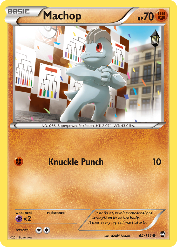 Machop (44/111) [XY: Furious Fists] | Exor Games New Glasgow