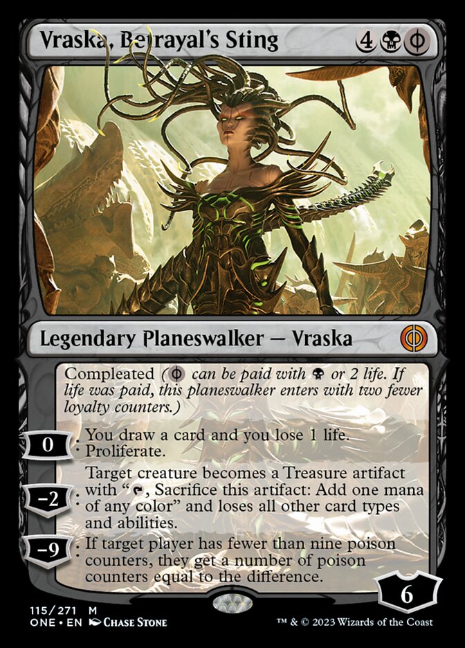 Vraska, Betrayal's Sting [Phyrexia: All Will Be One] | Exor Games New Glasgow