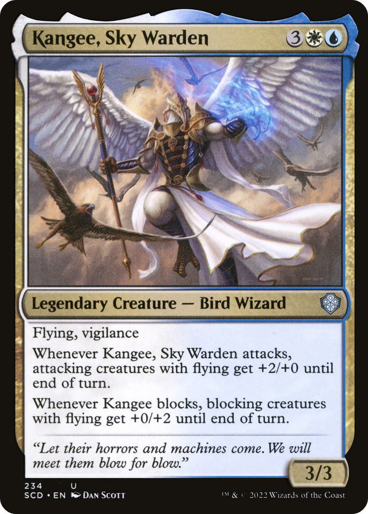 Kangee, Sky Warden [Starter Commander Decks] | Exor Games New Glasgow