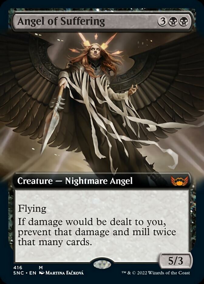 Angel of Suffering (Extended Art) [Streets of New Capenna] | Exor Games New Glasgow