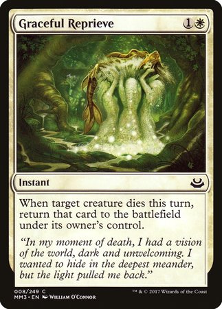 Graceful Reprieve [Modern Masters 2017] | Exor Games New Glasgow