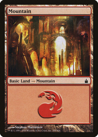 Mountain (299) [Ravnica: City of Guilds] | Exor Games New Glasgow
