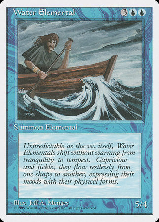 Water Elemental [Fourth Edition] | Exor Games New Glasgow